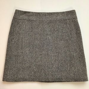 Black & White A-Line Skirt